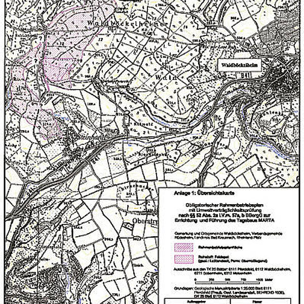 Neuaufschluss des Tagebaus „Marta“ Neuaufschluss des Tagebaus „Marta“ der Faber Straßen- und Tiefbau GmbH