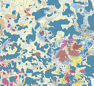 Geologische Karte von Rheinland-Pfalz 1:25 000