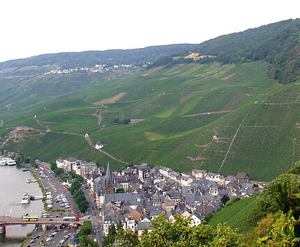Alte Rutschmassen bei Bernkastel-Kues
