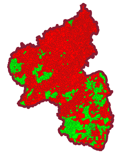 Altbergbau Ampelkarte