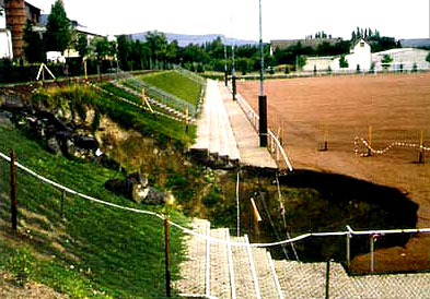 Tagesbruch am Sportplatz vom 02.03.1988 Tagesbruch am Sportplatz vom 02.03.1988