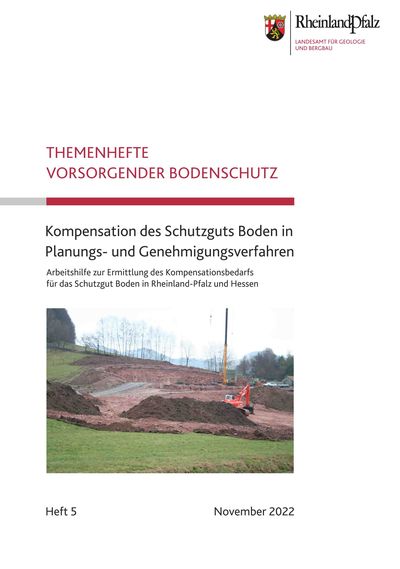Themenheft Vorsorgender Bodenschutz 5